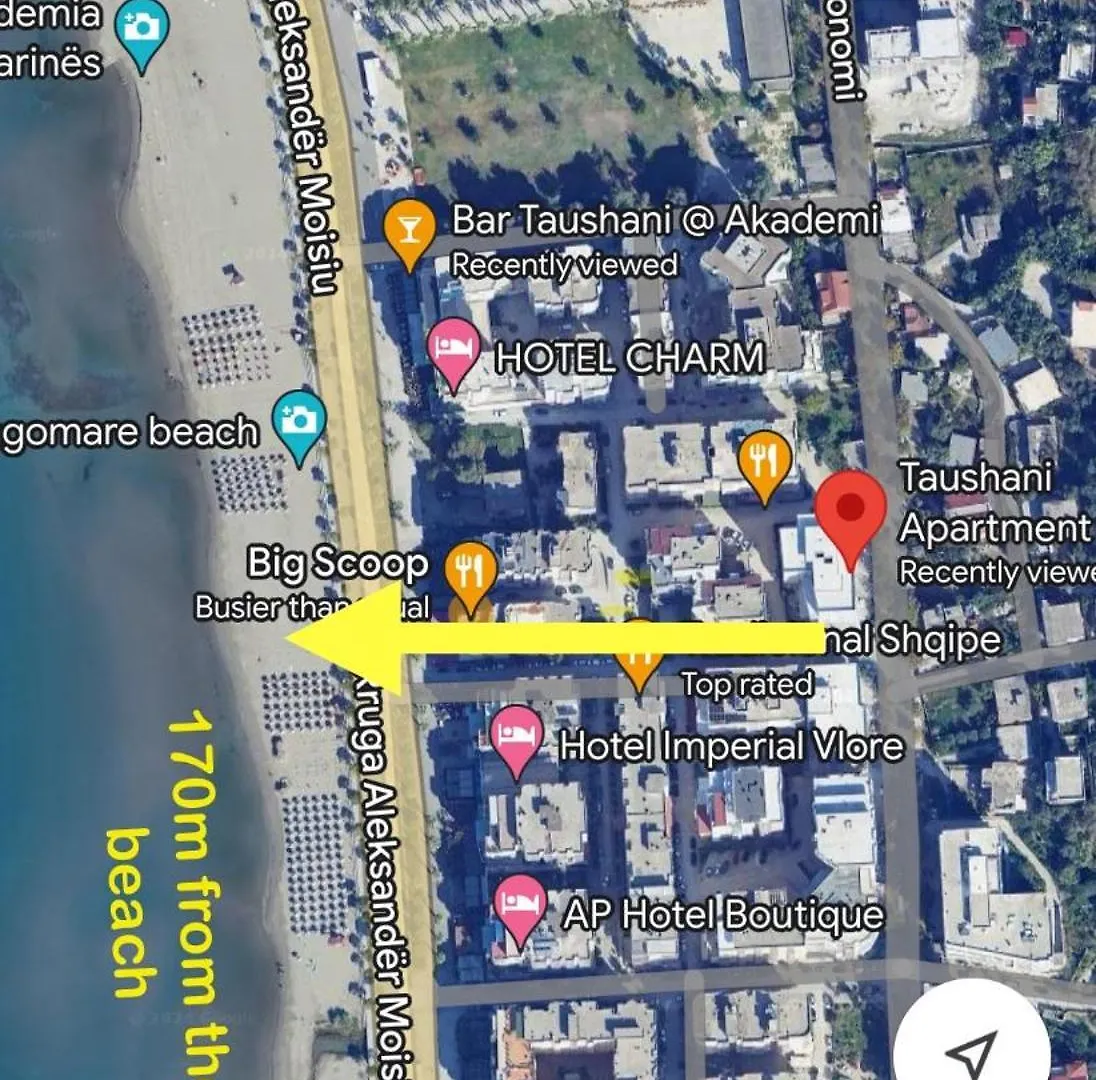 Taushani Apartment, Vlore
